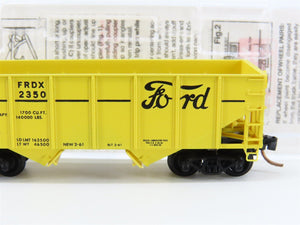 N Scale Micro-Trains MTL 56020 FRDX Ford Motor Company 2-Bay Open Hopper #2350