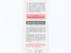 N Scale Micro-Trains MTL 56020 FRDX Ford Motor Company 2-Bay Open Hopper #2350