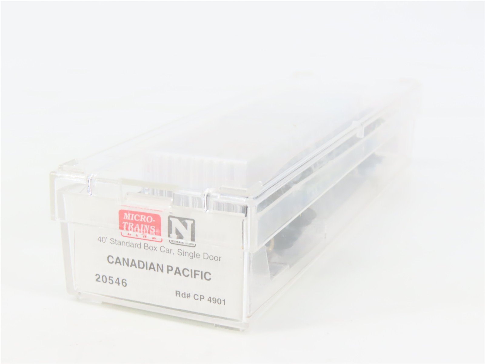 N Scale Micro-Trains MTL 20546 CP Canadian Pacific 40' Single Door Box Car #4901
