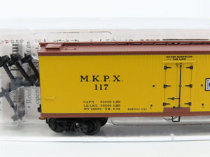 N Scale Micro-Trains MTL 04900100 MKPX Meyer Kornblum 40' Wood Reefer #117