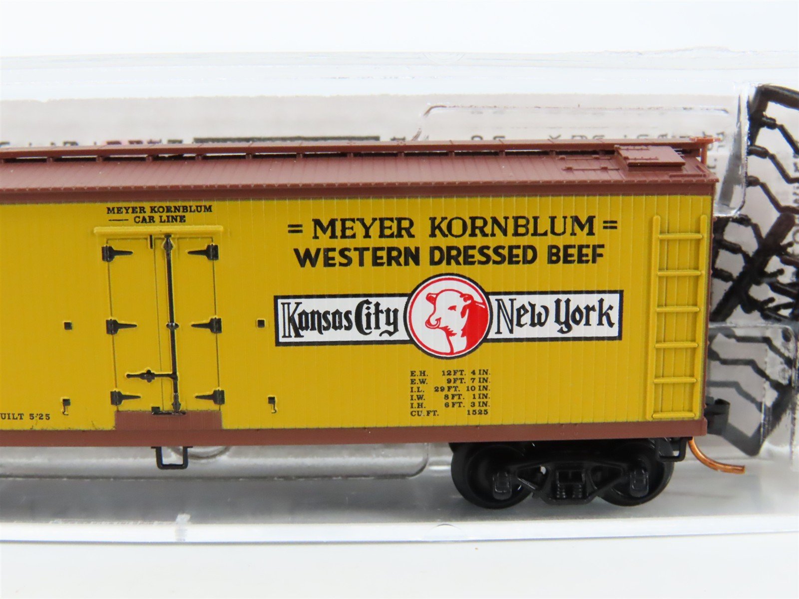 N Scale Micro-Trains MTL 04900100 MKPX Meyer Kornblum 40' Wood Reefer #117