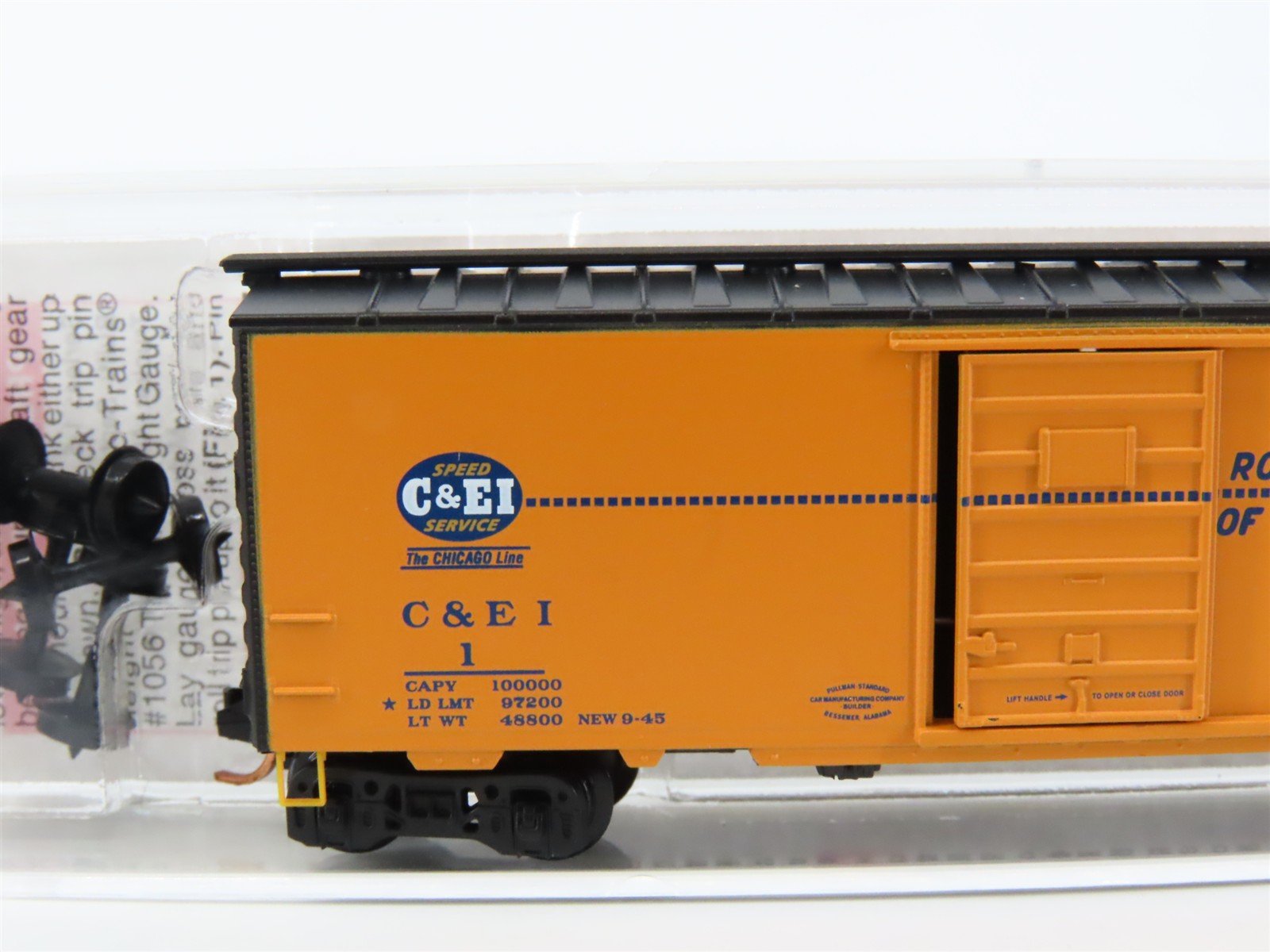 N Scale Micro-Trains MTL 20701 C&EI Dixie Limited 40' Single Door Box Car #1