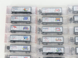 N Scale Micro-Trains MTL Complete 51 State Car Set + 10 NSE States of Union Cars