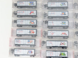 N Scale Micro-Trains MTL Complete 51 State Car Set + 10 NSE States of Union Cars