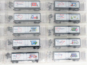 N Scale Micro-Trains MTL Complete 51 State Car Set + 10 NSE States of Union Cars