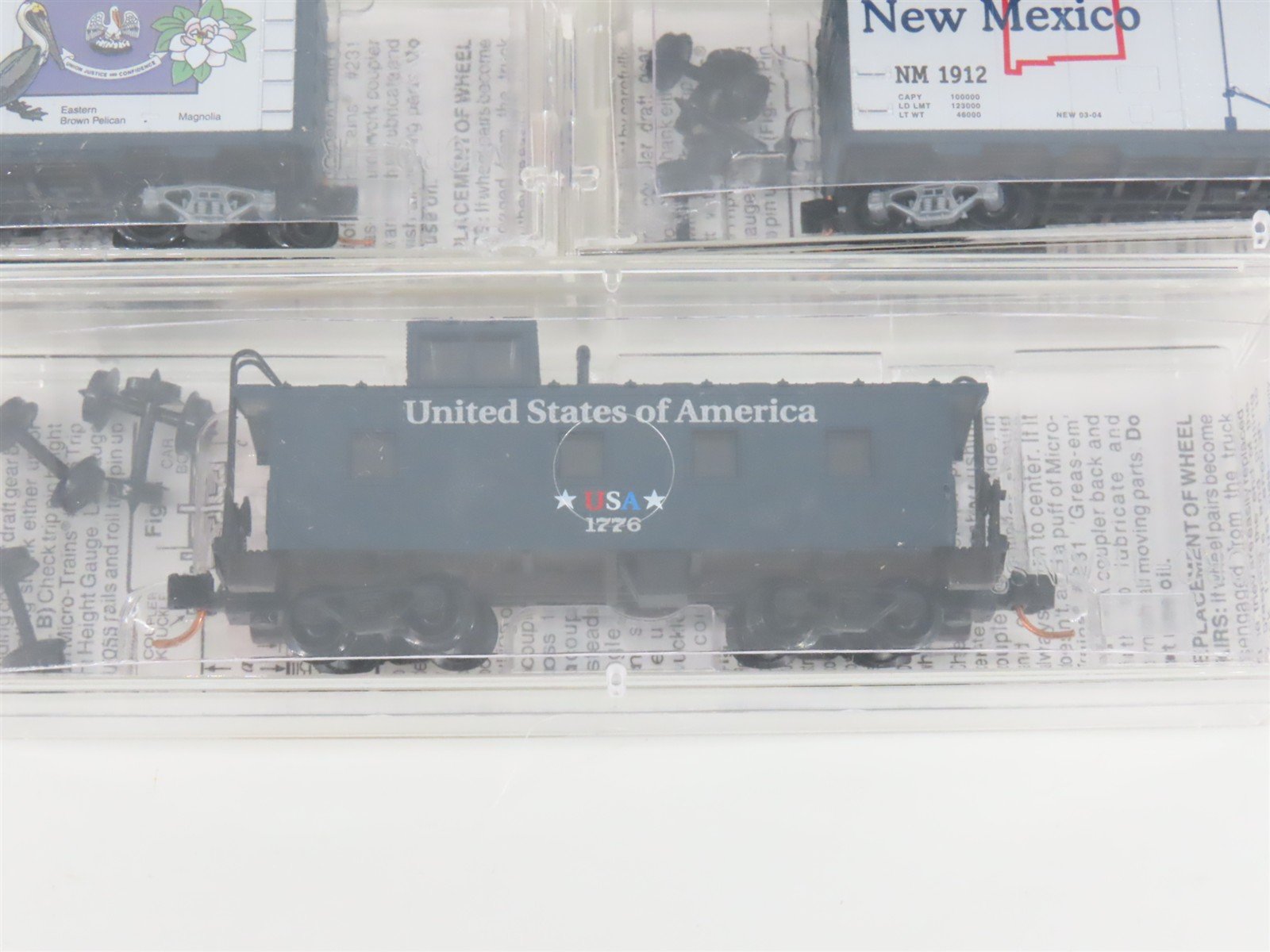 N Scale Micro-Trains MTL Complete 51 State Car Set + 10 NSE States of Union Cars