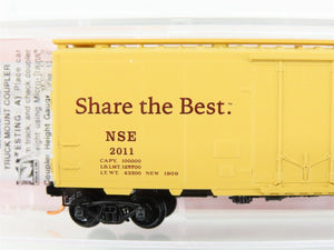 N Micro-Trains MTL NSE 11-82 Snyder's Of Hanover 40' Plug Door Box Car #2011