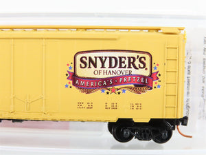 N Micro-Trains MTL NSE 11-82 Snyder's Of Hanover 40' Plug Door Box Car #2011