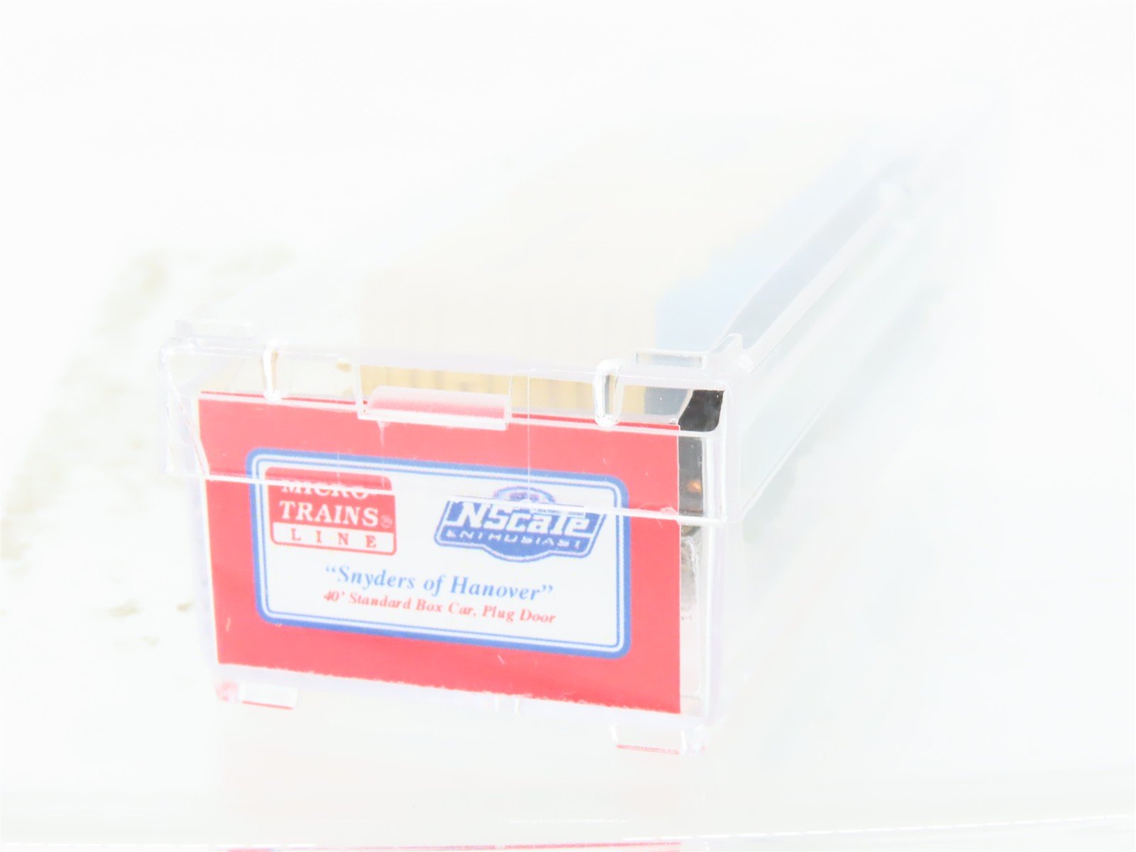 N Micro-Trains MTL NSE 11-82 Snyder's Of Hanover 40' Plug Door Box Car #2011