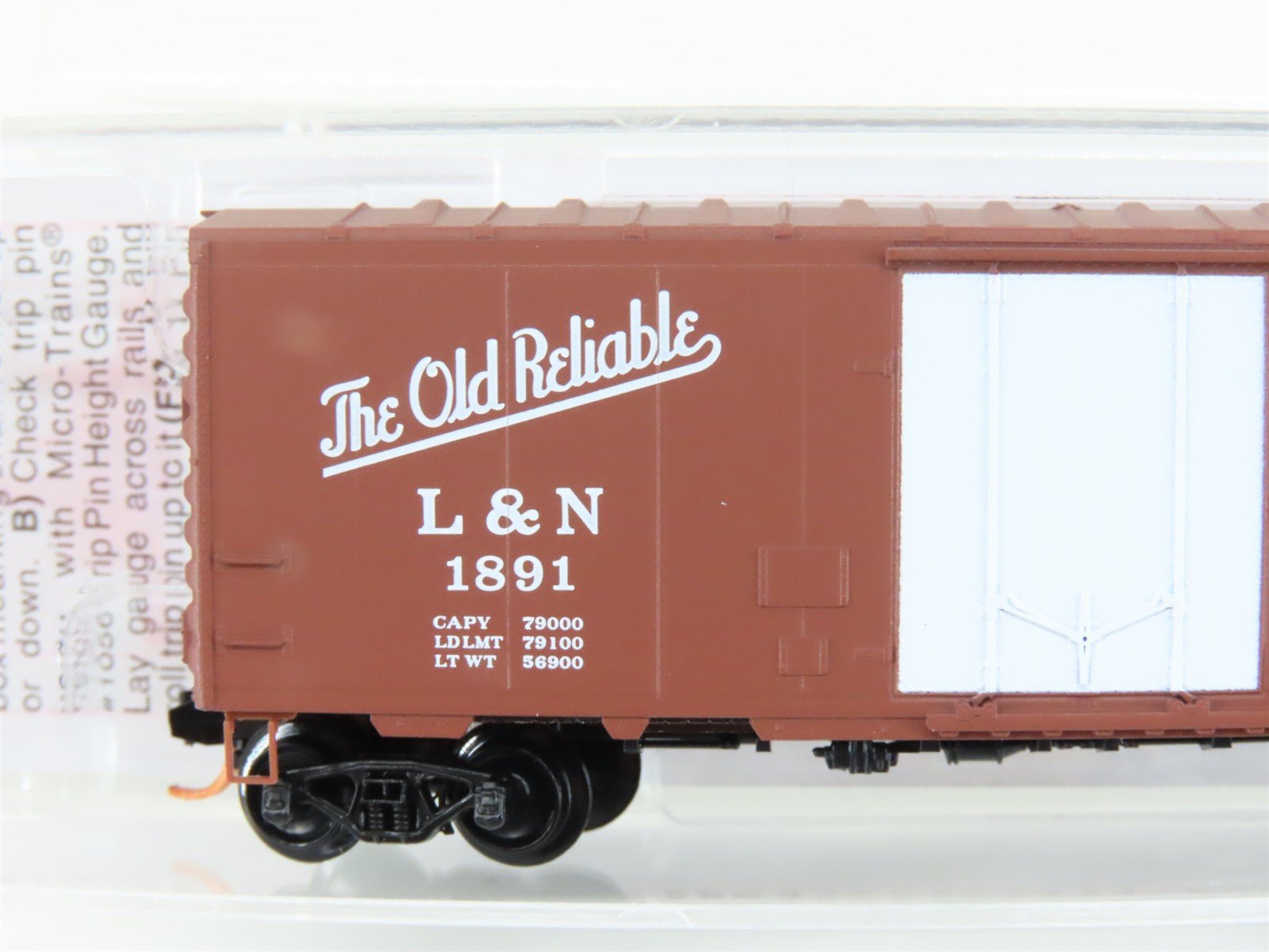 N Micro-Trains NSC MTL 08-01 L&N The Old Reliable Union Station 40' Boxcar 1891
