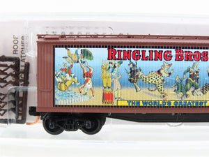 N Scale Micro-Trains MTL 04700402 Ringling Bros. Billboard #2 40' Wood Reefer