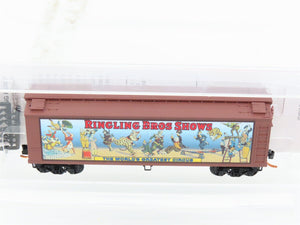 N Scale Micro-Trains MTL 04700402 Ringling Bros. Billboard #2 40' Wood Reefer