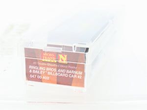 N Scale Micro-Trains MTL 04700402 Ringling Bros. Billboard #2 40' Wood Reefer