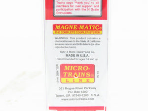 N Micro-Trains MTL NSE 14-01 NS VGN Virginian Blue Smoky Service 40' Box Car