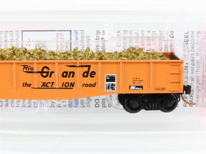 N Scale Micro-Trains MTL NSC 06-01 D&RGW Rio Grande 50' Gondola #56424 w/ Load