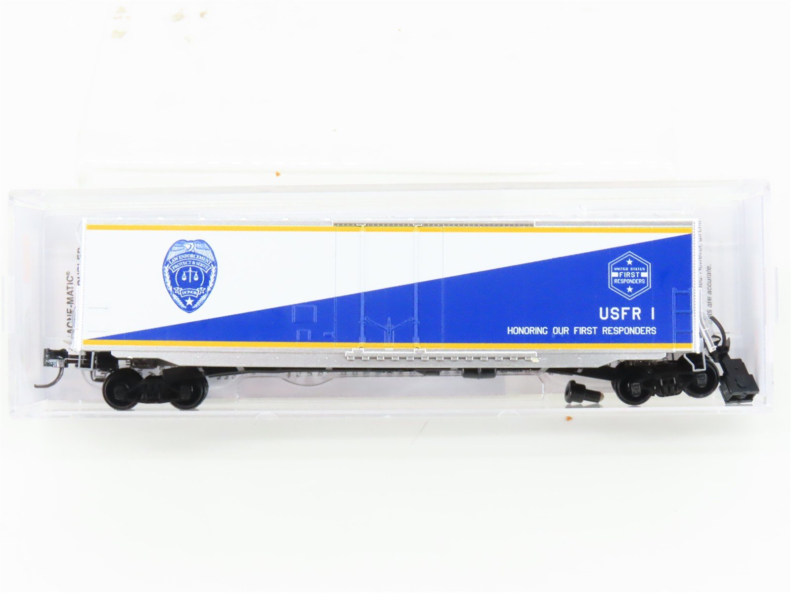 N Micro-Trains MTL NSE 20-01 USFR First Responders Law Enforcement Box Car #1
