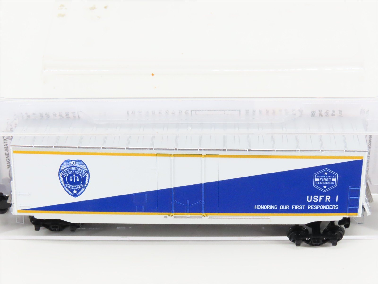 N Micro-Trains MTL NSE 20-01 USFR First Responders Law Enforcement Box Car #1