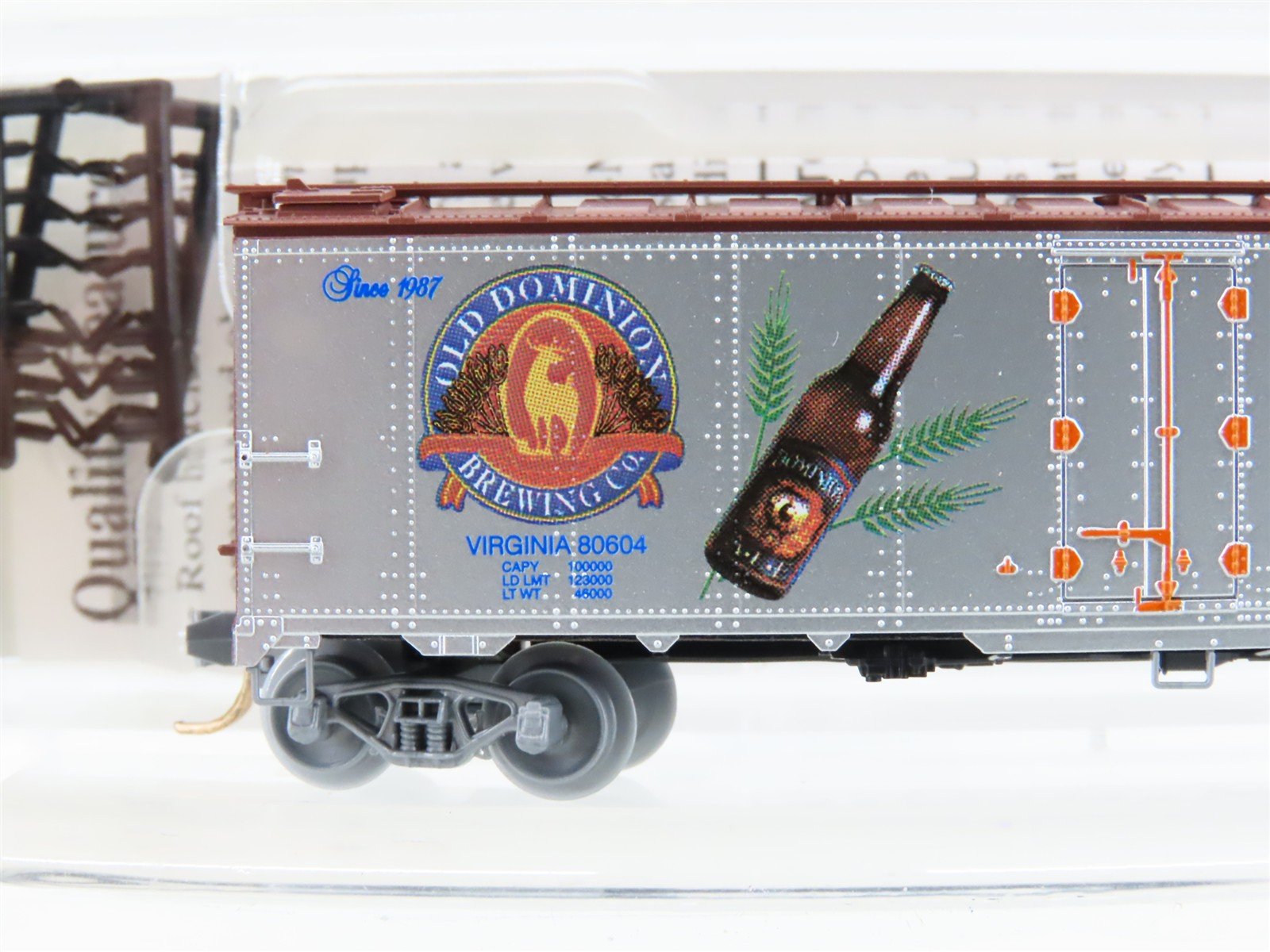N Scale Micro-Trains MTL NSC 04-102 Dominion Ale 40' Reefer Virginia #80604