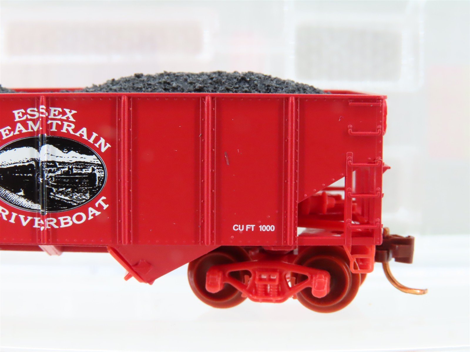 N Micro-Trains NSC MTL 07-87 CV Essex Steam Train 2-Bay Hopper #20088 w/ Load