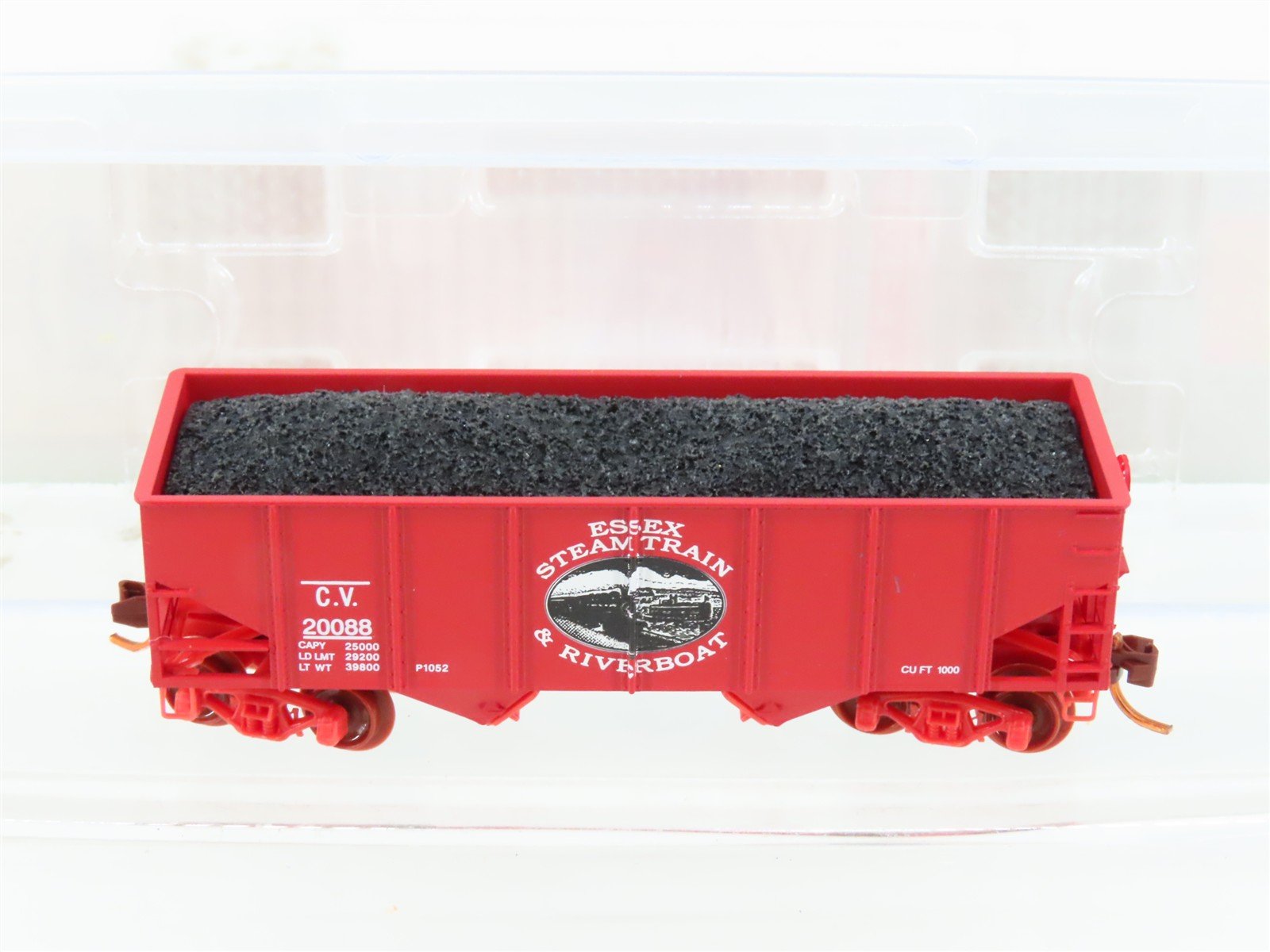 N Micro-Trains NSC MTL 07-87 CV Essex Steam Train 2-Bay Hopper #20088 w/ Load