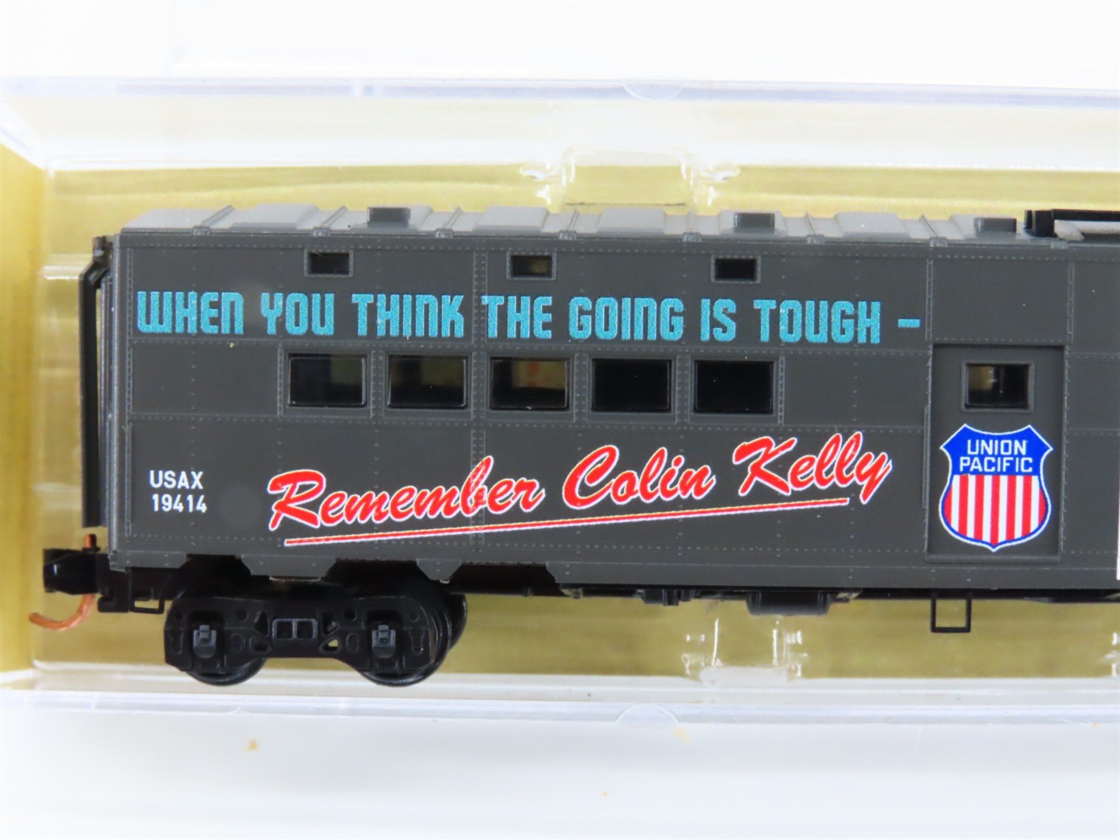 N Scale Micro-Trains MTL 11800140 USAX UP WWII 50' Troop Kitchen Car #19414