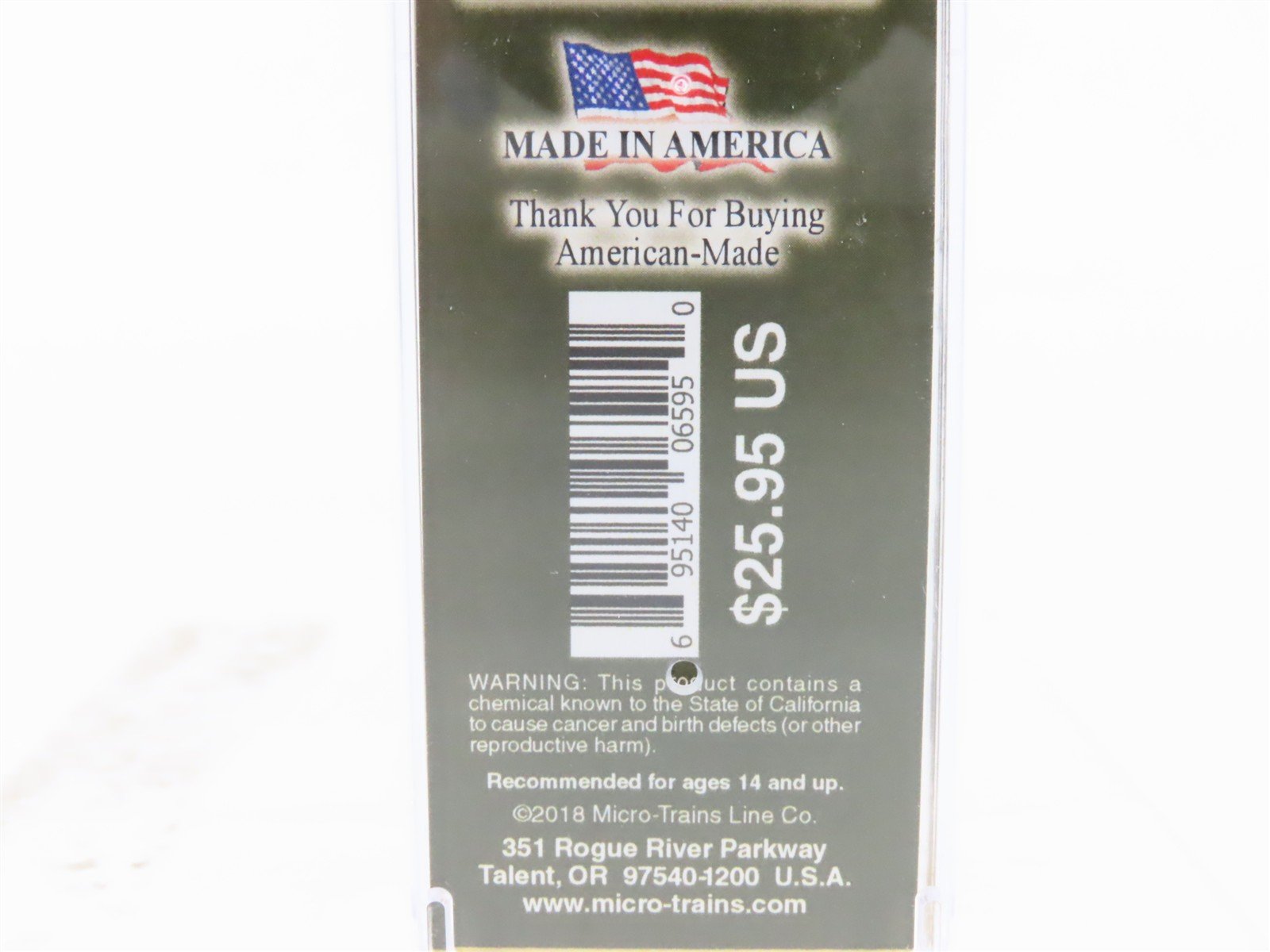 N Scale Micro-Trains MTL 11800140 USAX UP WWII 50' Troop Kitchen Car #19414