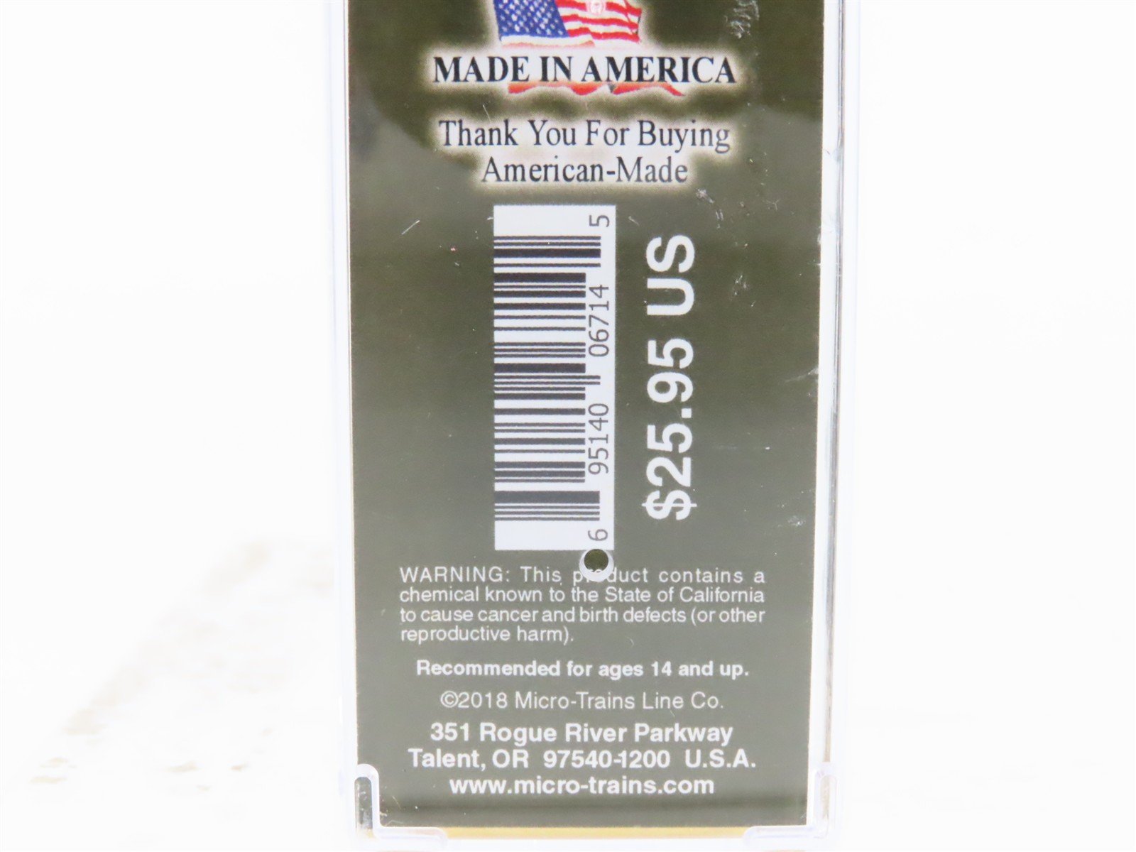 N Scale Micro-Trains MTL 11800180 USAX UP WWII 50' Troop Kitchen Car #19418