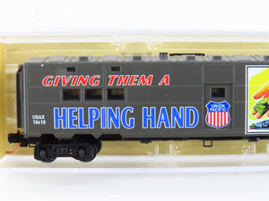 N Scale Micro-Trains MTL 11800190 USAX UP WWII 50' Troop Kitchen Car #19419