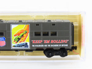 N Scale Micro-Trains MTL 11800190 USAX UP WWII 50' Troop Kitchen Car #19419