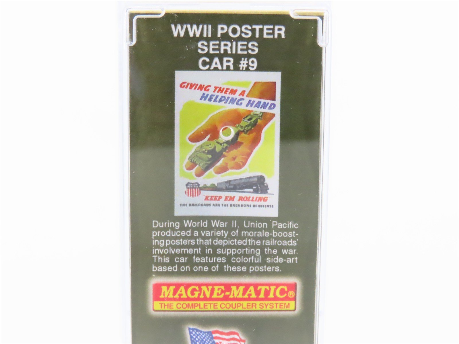 N Scale Micro-Trains MTL 11800190 USAX UP WWII 50' Troop Kitchen Car #19419