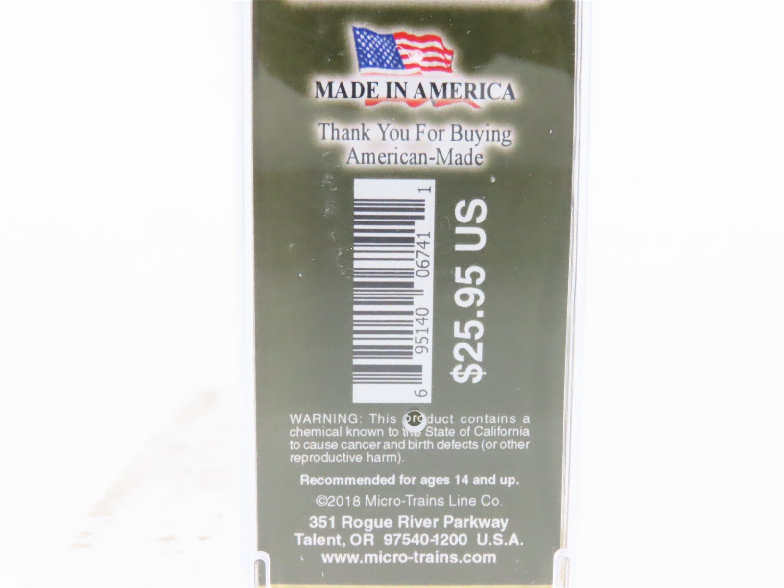 N Scale Micro-Trains MTL 11800190 USAX UP WWII 50' Troop Kitchen Car #19419