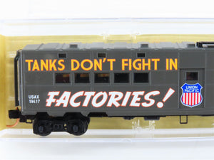 N Scale Micro-Trains MTL 11800170 USAX UP WWII 50' Troop Kitchen Car #19417
