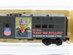 N Scale Micro-Trains MTL 11800220 USAX UP WWII 50' Troop Kitchen Car #19422