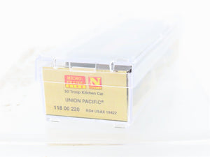 N Scale Micro-Trains MTL 11800220 USAX UP WWII 50' Troop Kitchen Car #19422