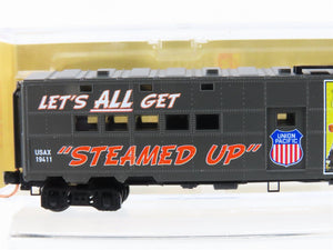 N Scale Micro-Trains MTL 11800110 USAX UP WWII 50' Troop Kitchen Car #19411