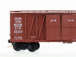 N Scale Kadee Micro-Trains MTL 29010 GTW Grand Trunk Western 40' Box Car #583441
