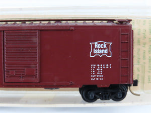 N Scale Kadee Micro-Trains MTL 20058 RI Rock Island 40' Boxcar #27653 Blue Label