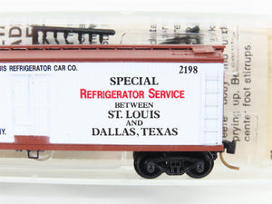 N Scale Kadee Micro-Trains MTL 47130 The Adolphus 40' Wood Reefer #2198