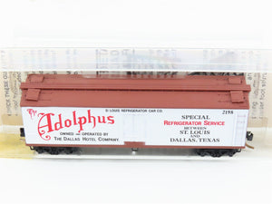 N Scale Kadee Micro-Trains MTL 47130 The Adolphus 40' Wood Reefer #2198