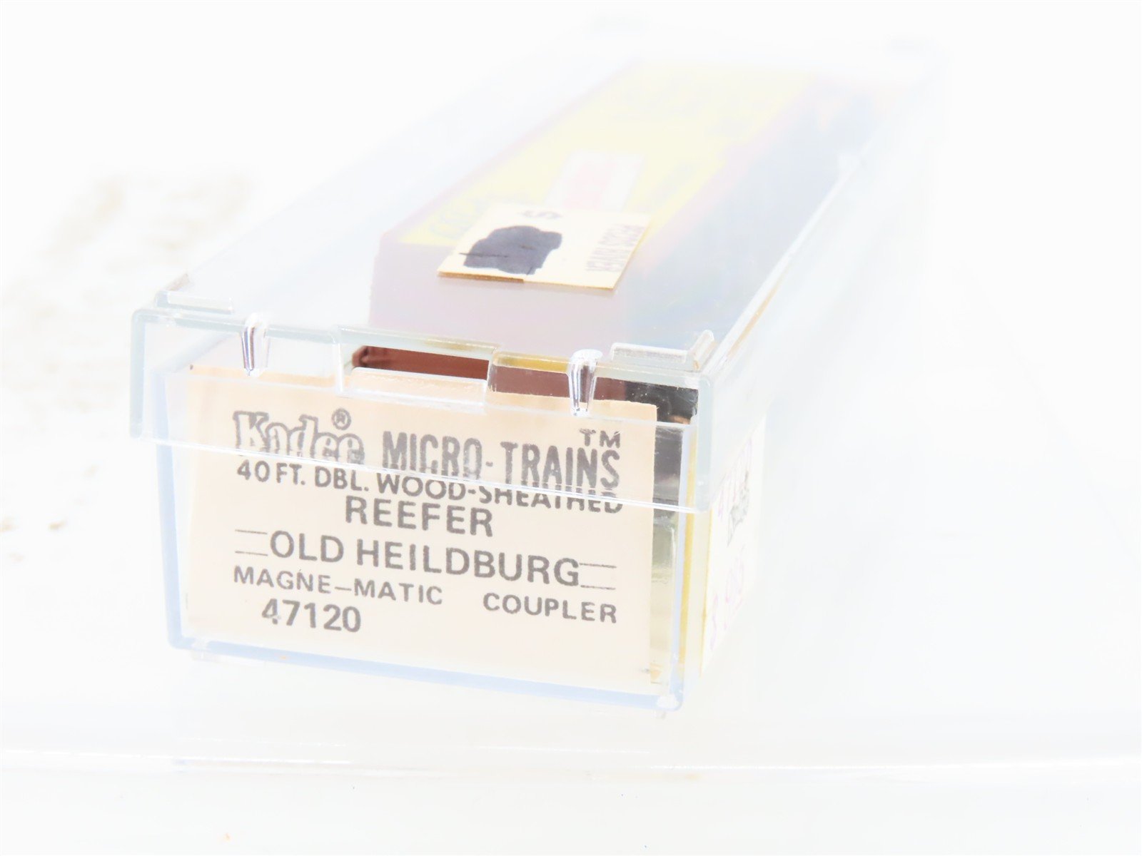 N Scale Kadee Micro-Trains MTL 47120 URTC Blatz Old Heidelberg 40' Reefer #23120