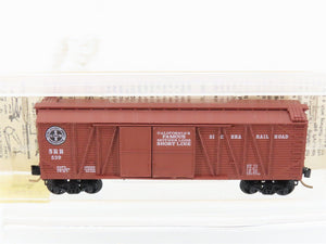 N Scale Kadee Micro-Trains MTL 29020 SRR Sierra Railroad 40' Box Car #539