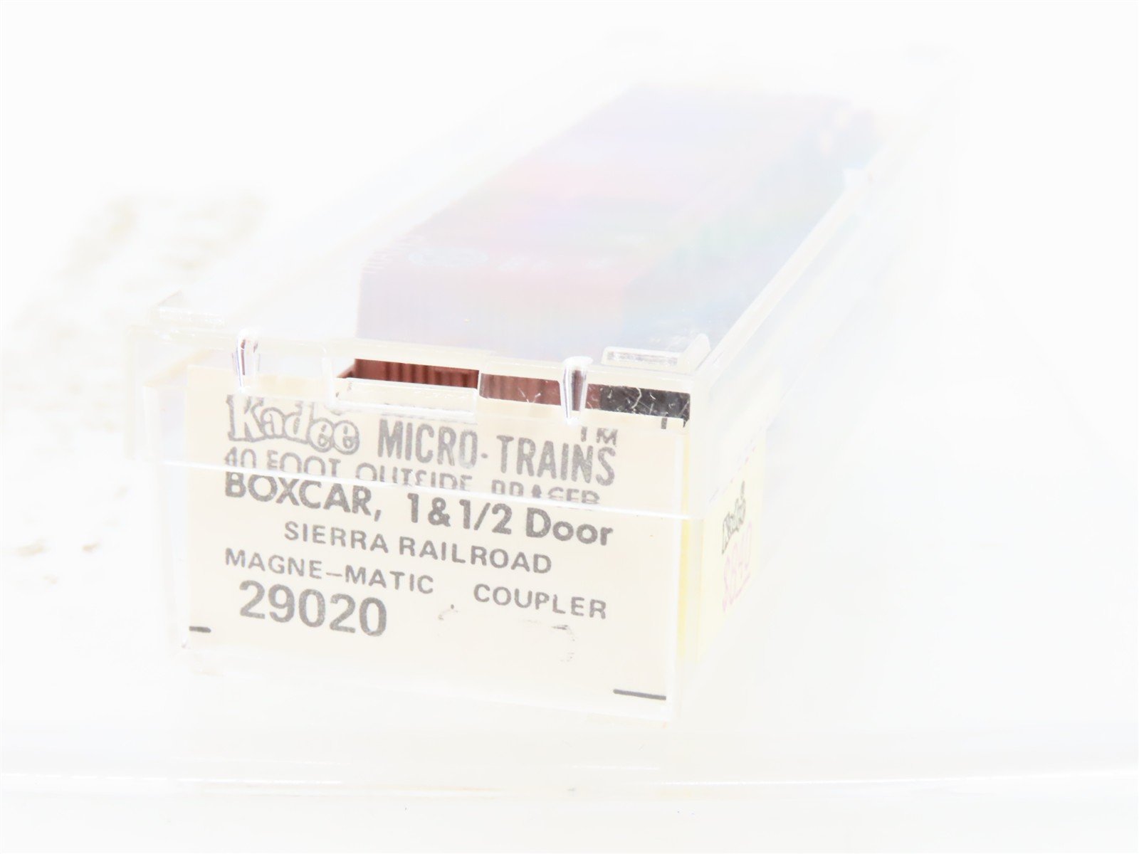 N Scale Kadee Micro-Trains MTL 29020 SRR Sierra Railroad 40' Box Car #539