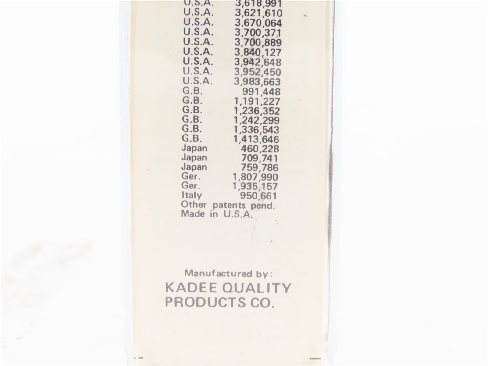 N Scale Kadee Micro-Trains MTL 28020 M&PA 
