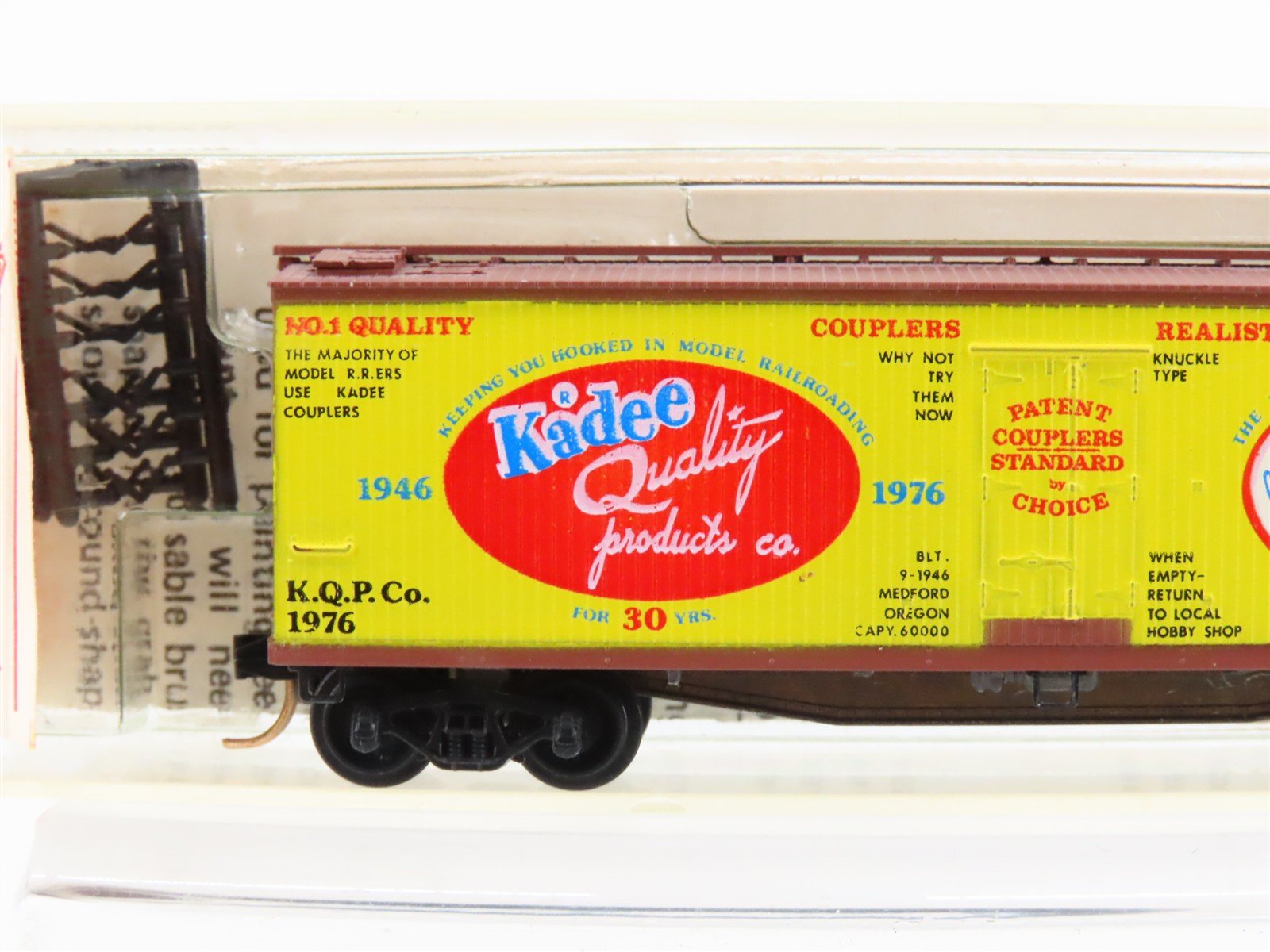 N Kadee Micro-Trains MTL 47990 KQPCo Kadee Anniversary 40' Wood Reefer #1976