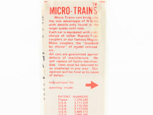N Kadee Micro-Trains MTL 47990 KQPCo Kadee Anniversary 40' Wood Reefer #1976