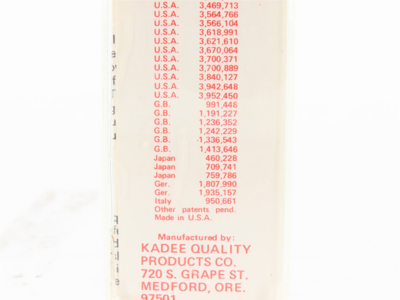 N Kadee Micro-Trains MTL 47990 KQPCo Kadee Anniversary 40' Wood Reefer #1976