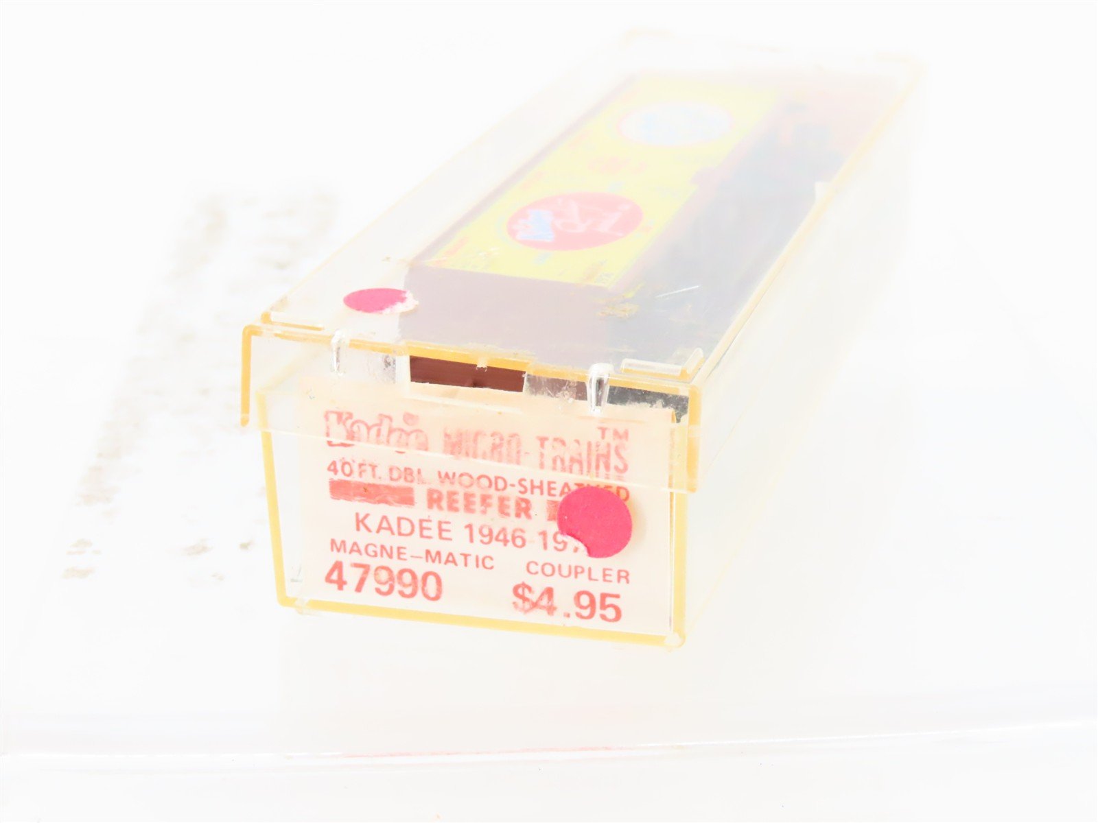 N Kadee Micro-Trains MTL 47990 KQPCo Kadee Anniversary 40' Wood Reefer #1976