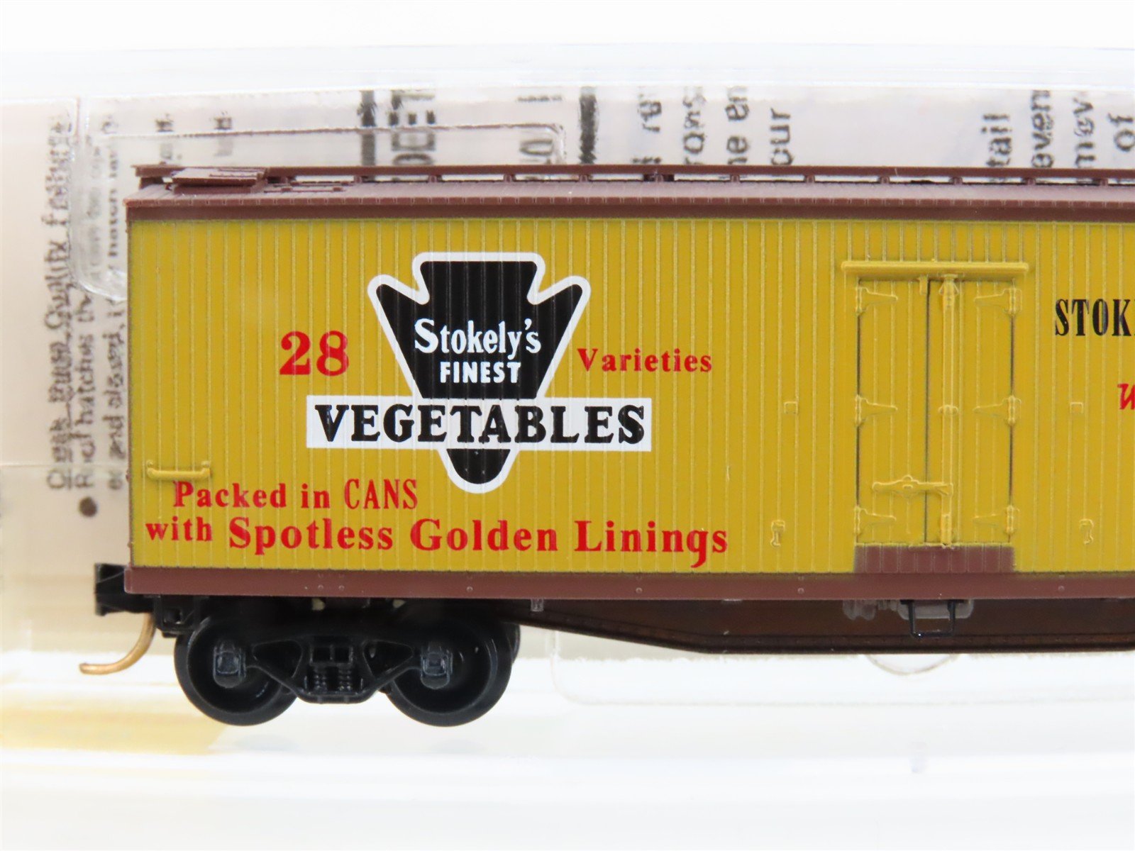 N Scale Micro-Trains MTL 49340 SBIX Stokely Vegetables 40' Reefer #12933
