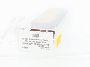 N Scale Micro-Trains MTL 49340 SBIX Stokely Vegetables 40' Reefer #12933