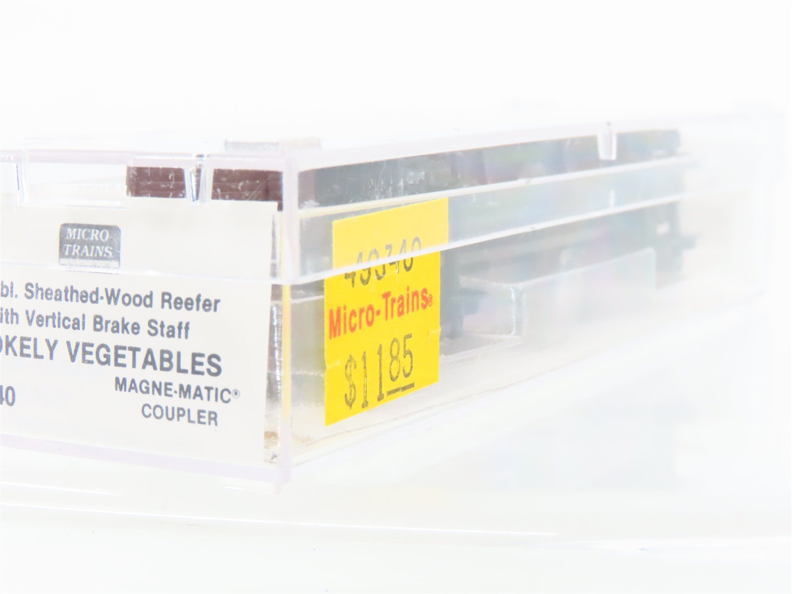 N Scale Micro-Trains MTL 49340 SBIX Stokely Vegetables 40' Reefer #12933